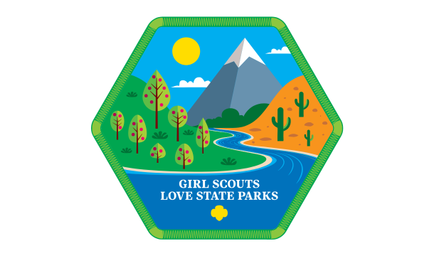 Girl Scouts Love State Parks 2026 Patch