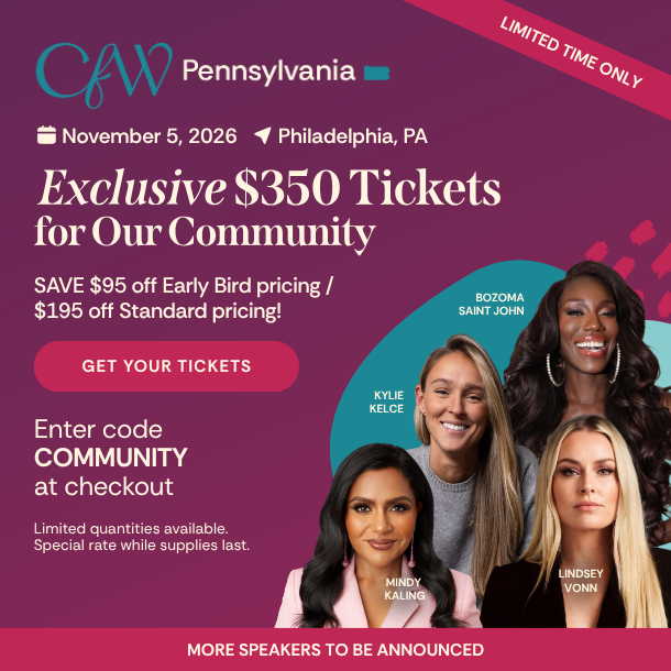 Image with keynote speakers and discount code COMMUNITY for savings on tickets. 