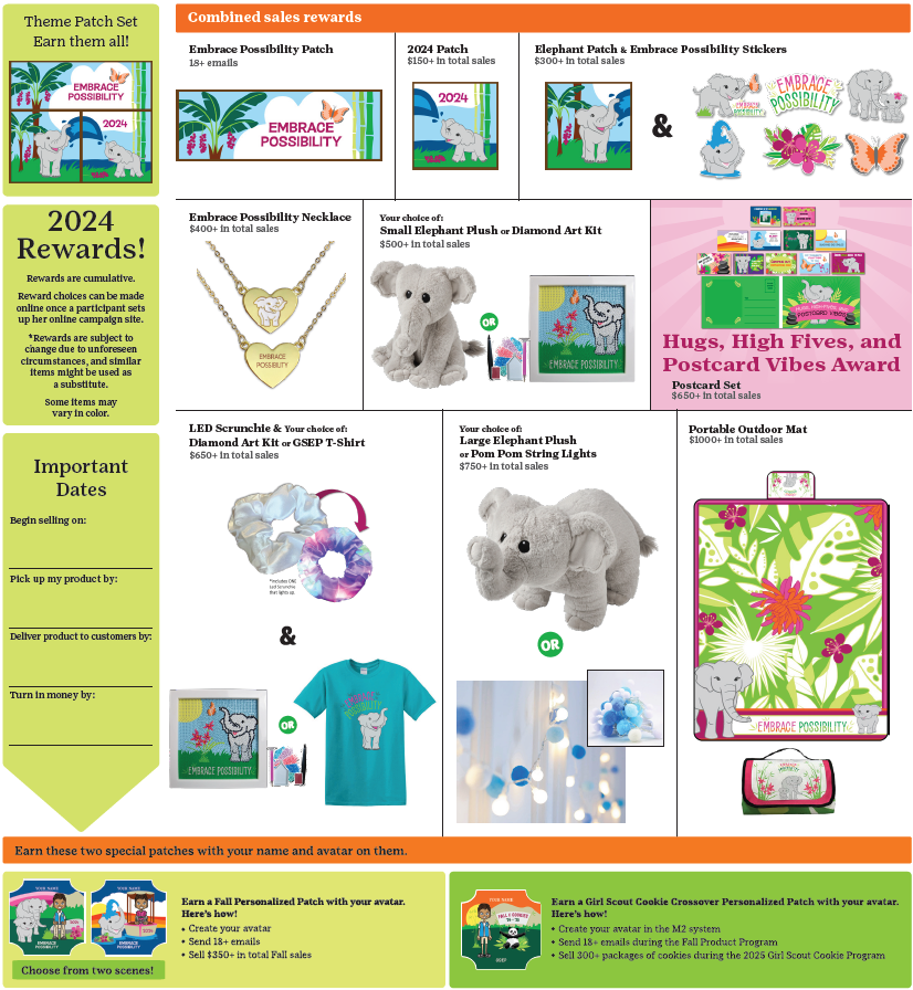 Fall Product Program