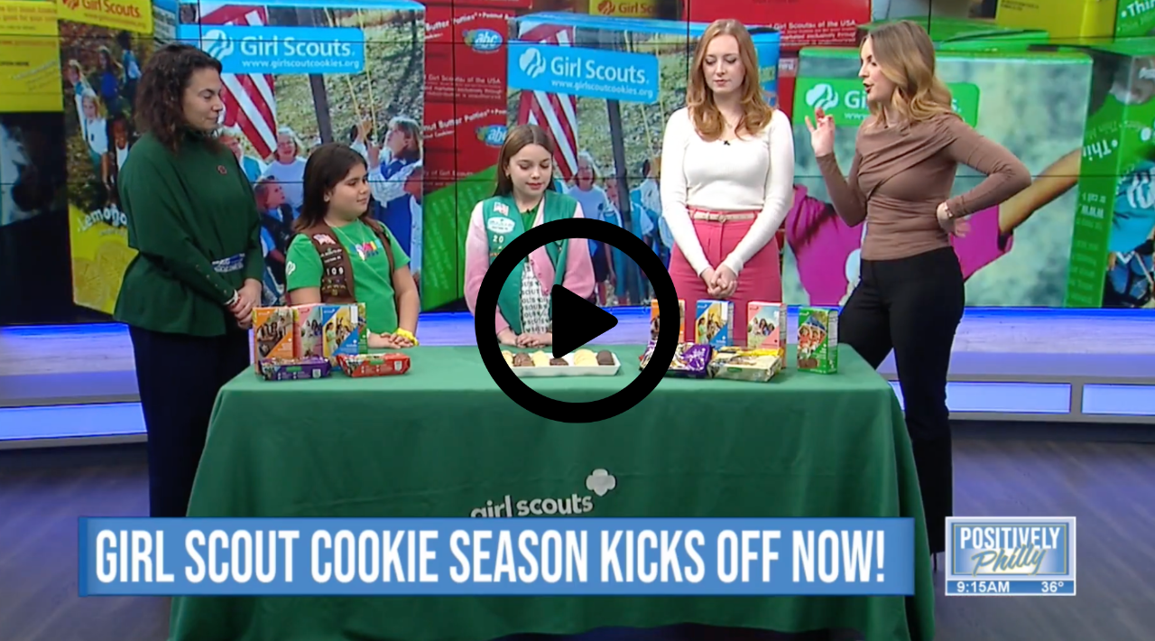 Thumbnail of Girl Scouts on Positively Philly