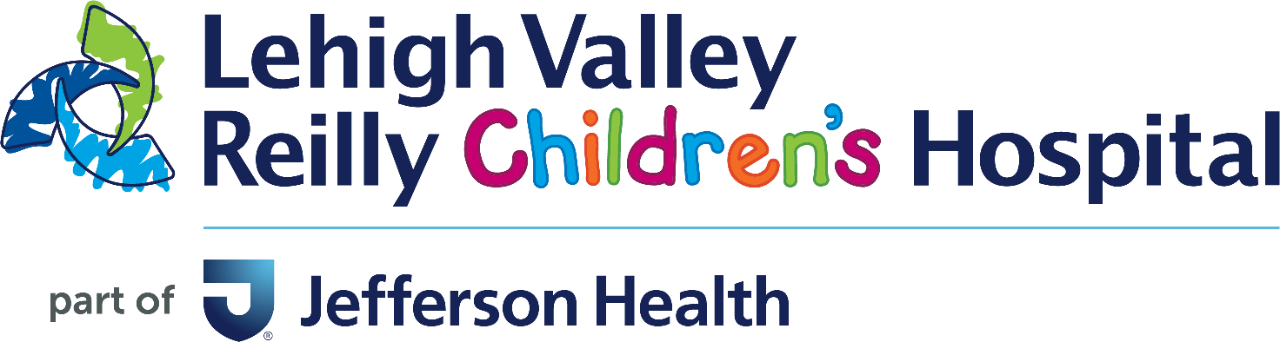 Lehigh Valley Reilly Children's Hospital, part of Jefferson Health Logo