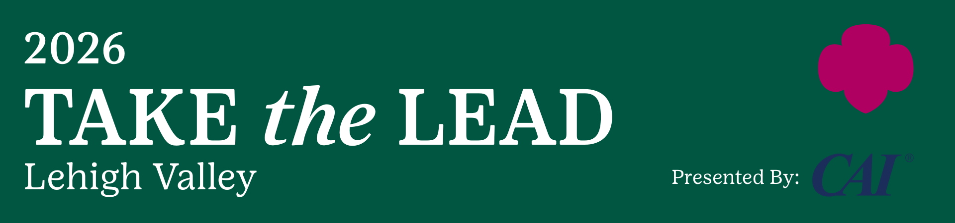 2026 Take the Lead Lehigh Valley Presented by CAI